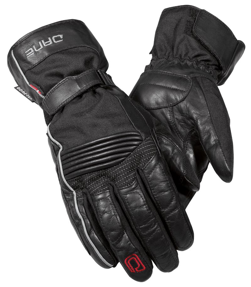  GANTS MOTOS Staby 2 Gore-tex X-Trafit noir, marque Dane