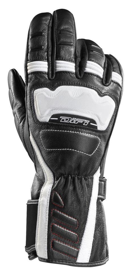  GANTS MOTOS Warrior noir&blanc, Difi