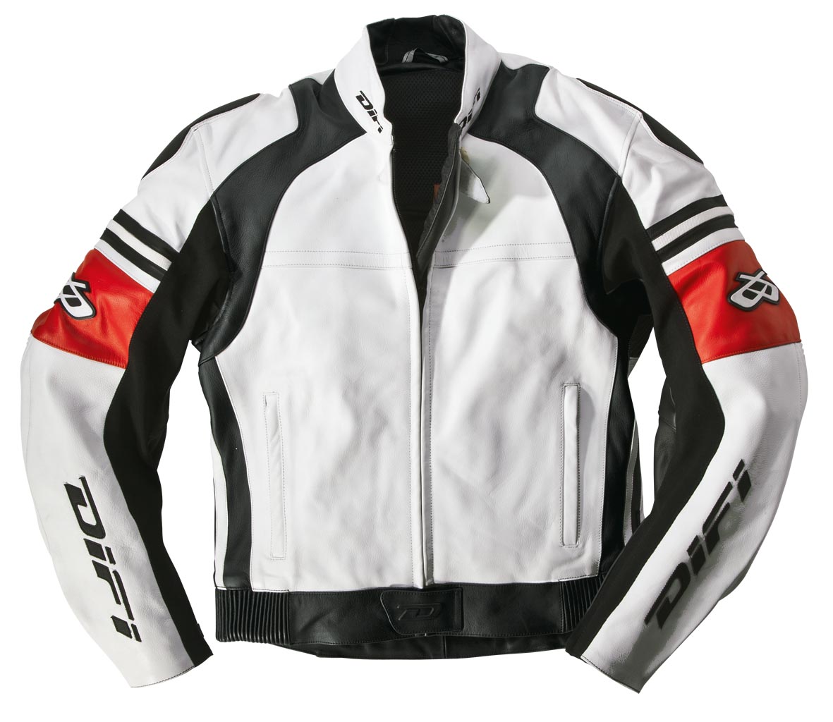 Veste SEPANG DIFI blanc&rouge - RUPTURE DE STOCK