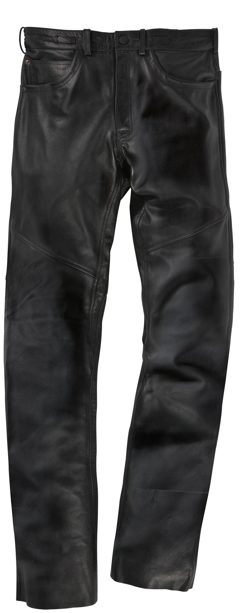 Pantalon-Jean cuir femme Falcon DIFI - noir