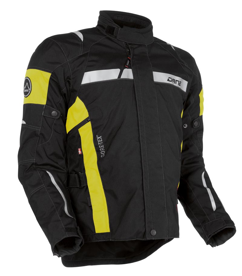 Veste ARRESO Gore-tex - DANE - noir&jaune motobigstore