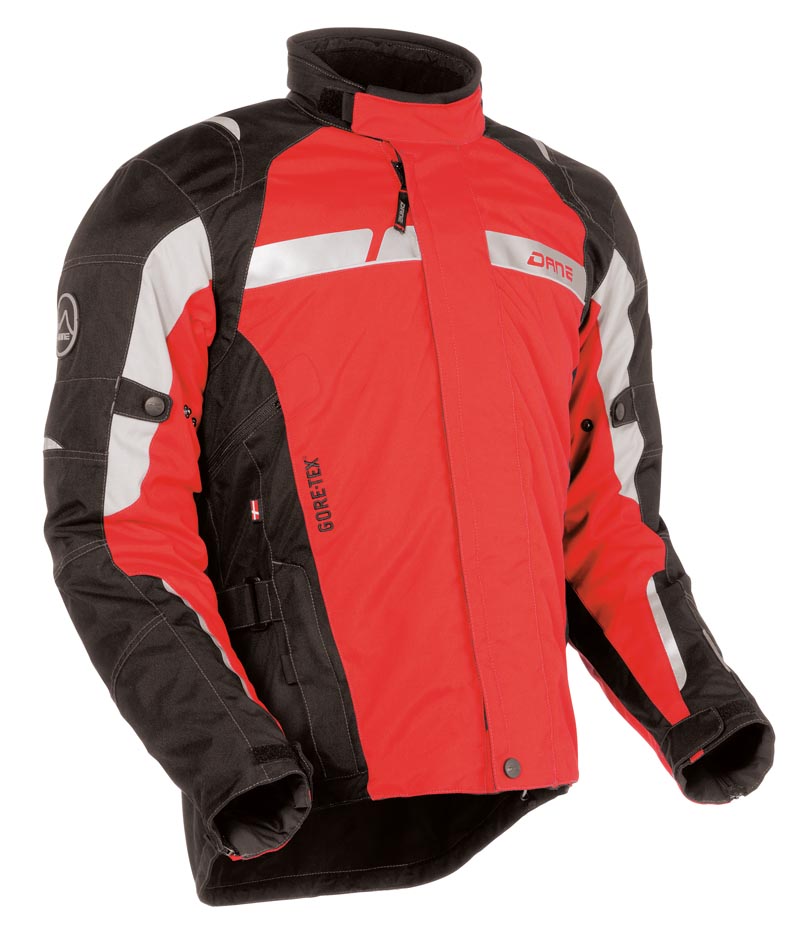 Veste ARRESO Gore-tex - DANE - noir&rouge motobigstore