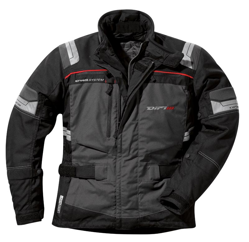 Veste VOYAGER Aerotex - DIFI - noir&gris motobigstore