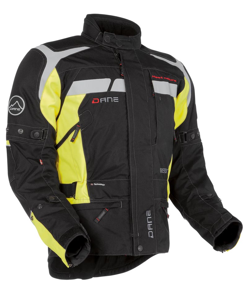 Veste GRINDSTED Gore-tex DANE - noir&jaune