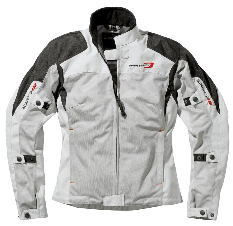 Veste femme d'été FLORIDA gris/blanc - DIFI motobigstore