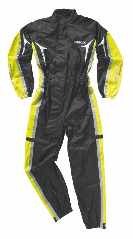 Difi Combinaison Pluie Sirocco Flash NoirJaune motobigstore