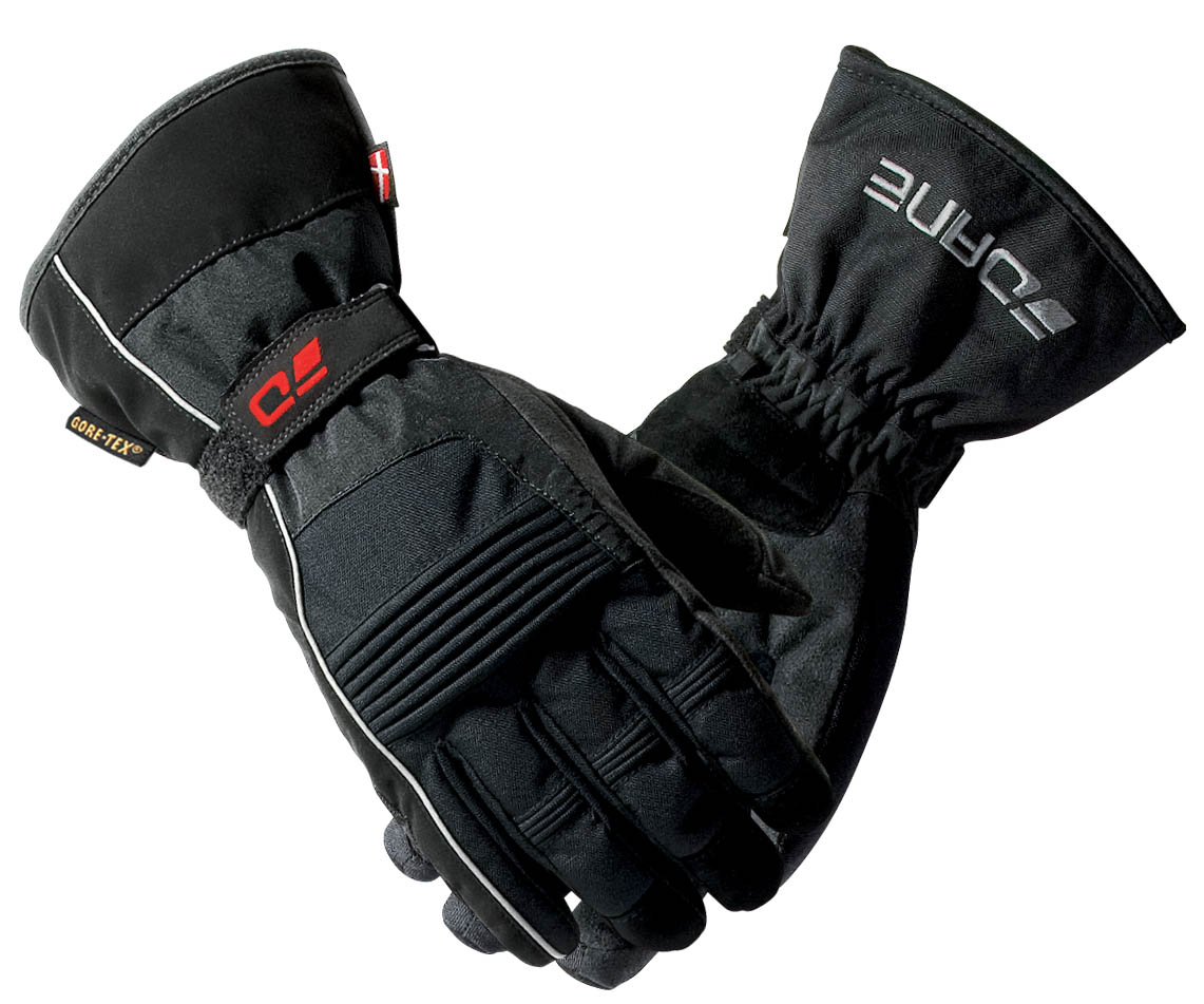 GANTS MOTOS Gore-tex Borris noir, marque Dane