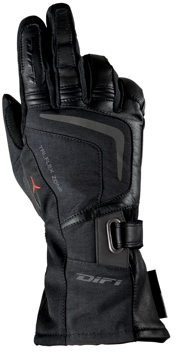 GANTS MOTOS femme Myra Aerotex noir, marque Difi