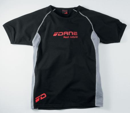 T-SHIRT noir marque DANE motobigstore