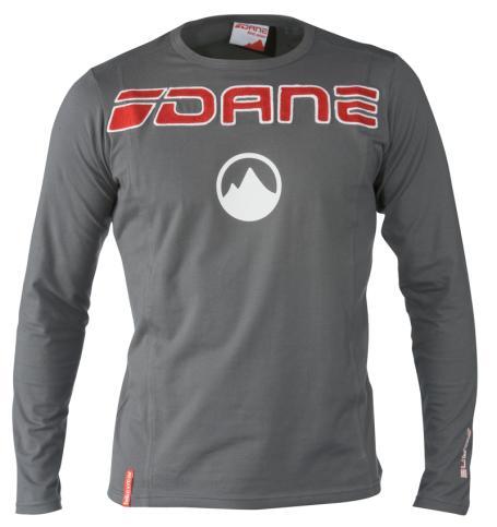 T-SHIRT marque DANE Manches longues Gris