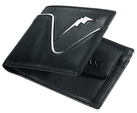 PORTEFEUILLE CUIR Noir, marque Kushitani  motobigstore