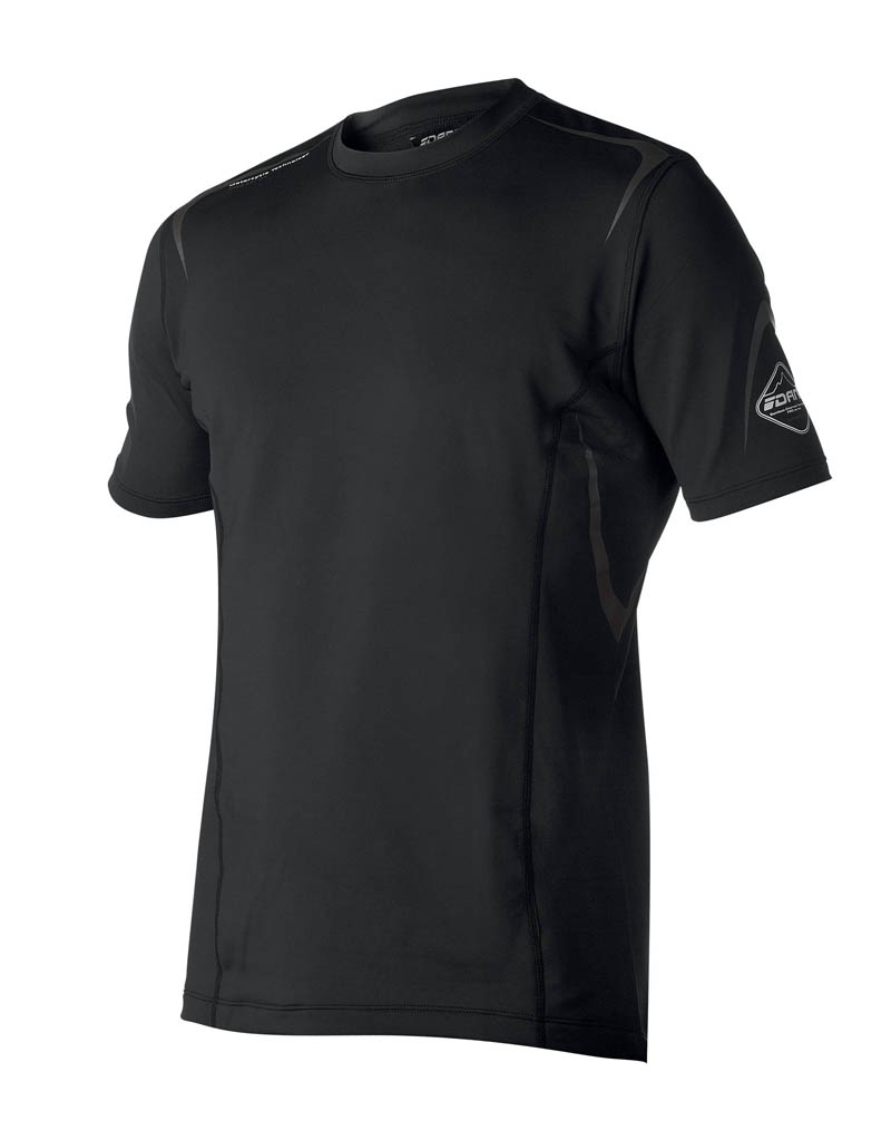 Sous-Vêtement T-shirt DANE Performance - Noir - Manches courtes motobigstore