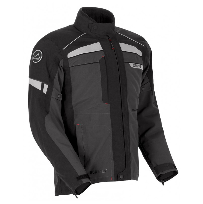 Blouson Moto Nysted Gore-tex gris/noir - DANE motobigstore