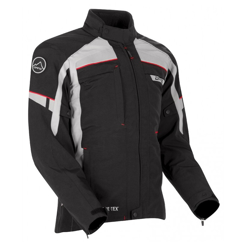 Blouson Moto Nysted Gore-tex gris/noir - DANE - Image 2