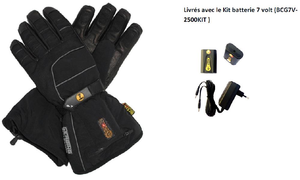 S7 - Gants chauffants Gerbing Ski 7V avec batterie - Image 2