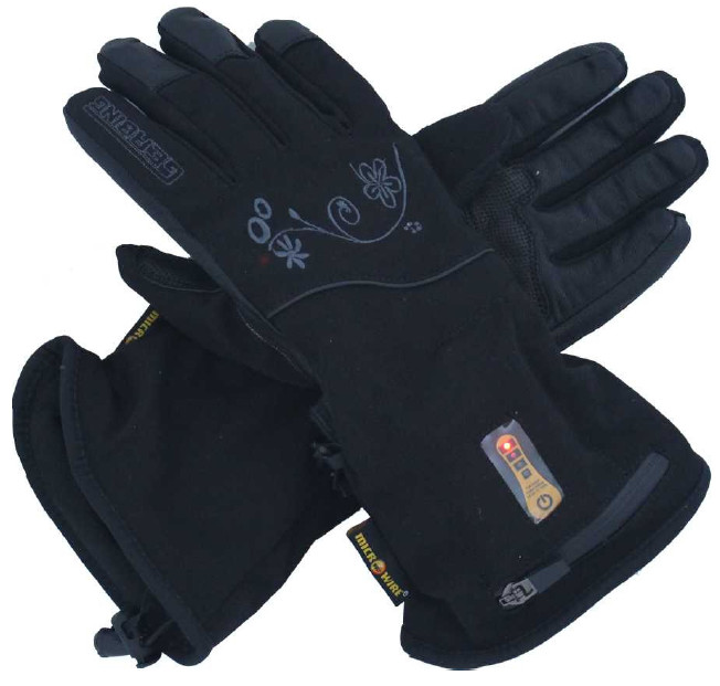 W7 - Gants chauffants Gerbing Moto Femme 7V avec batterie