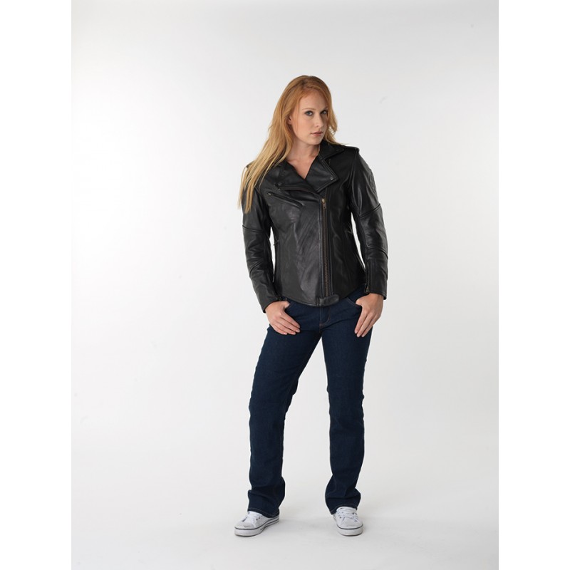 Veste femme moto MARLEEN Noir, DIFI - Image 1