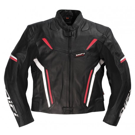 Difi veste femme Monaco NoirRouge motobigstore