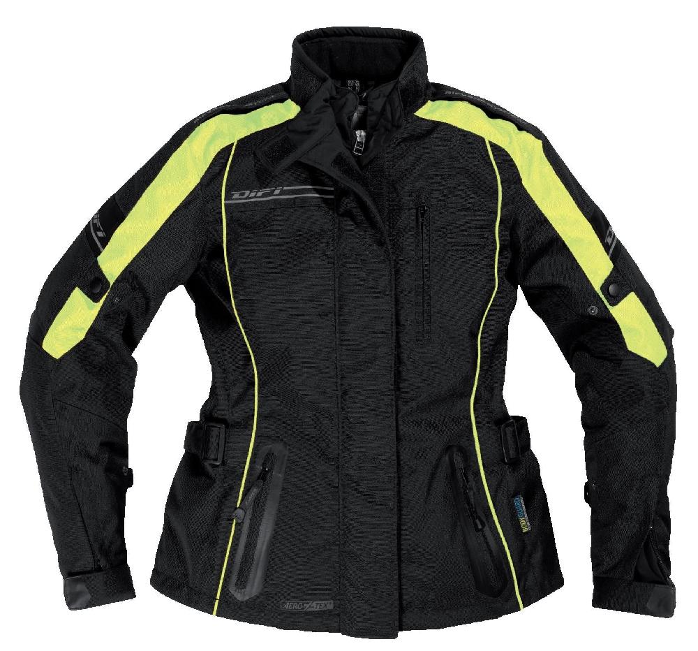 Veste femme Xenia 2 Aerotex Noir&Jaune - DIFI