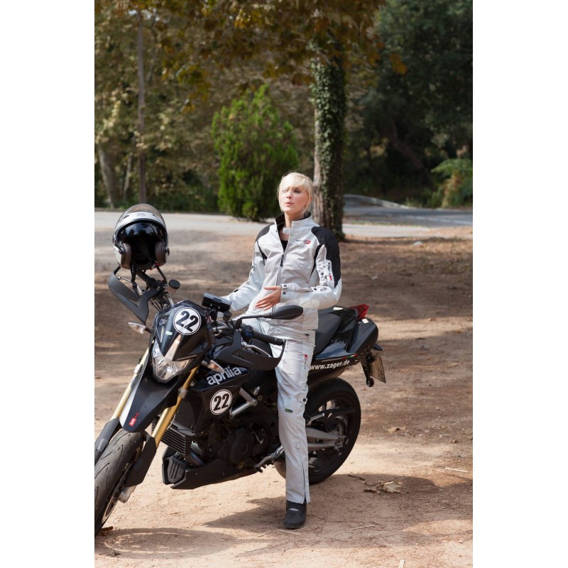 Veste moto femme FLORIDA noir - DIFI - Image 2